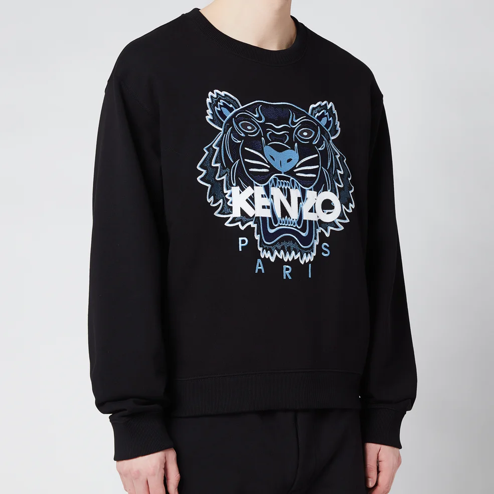 KENZO Men's Tiger Classic Sweatshirt - Black Image 1