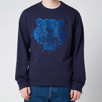 KENZO Men's Light Tiger Classic Sweatshirt - Navy Blue