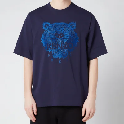 KENZO Men's Light Tiger Oversized T-Shirt - Navy Blue