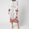 Zimmermann Women's The Lovestruck Buttoned Midi Dress - Natural Paisley Floral - Image 1