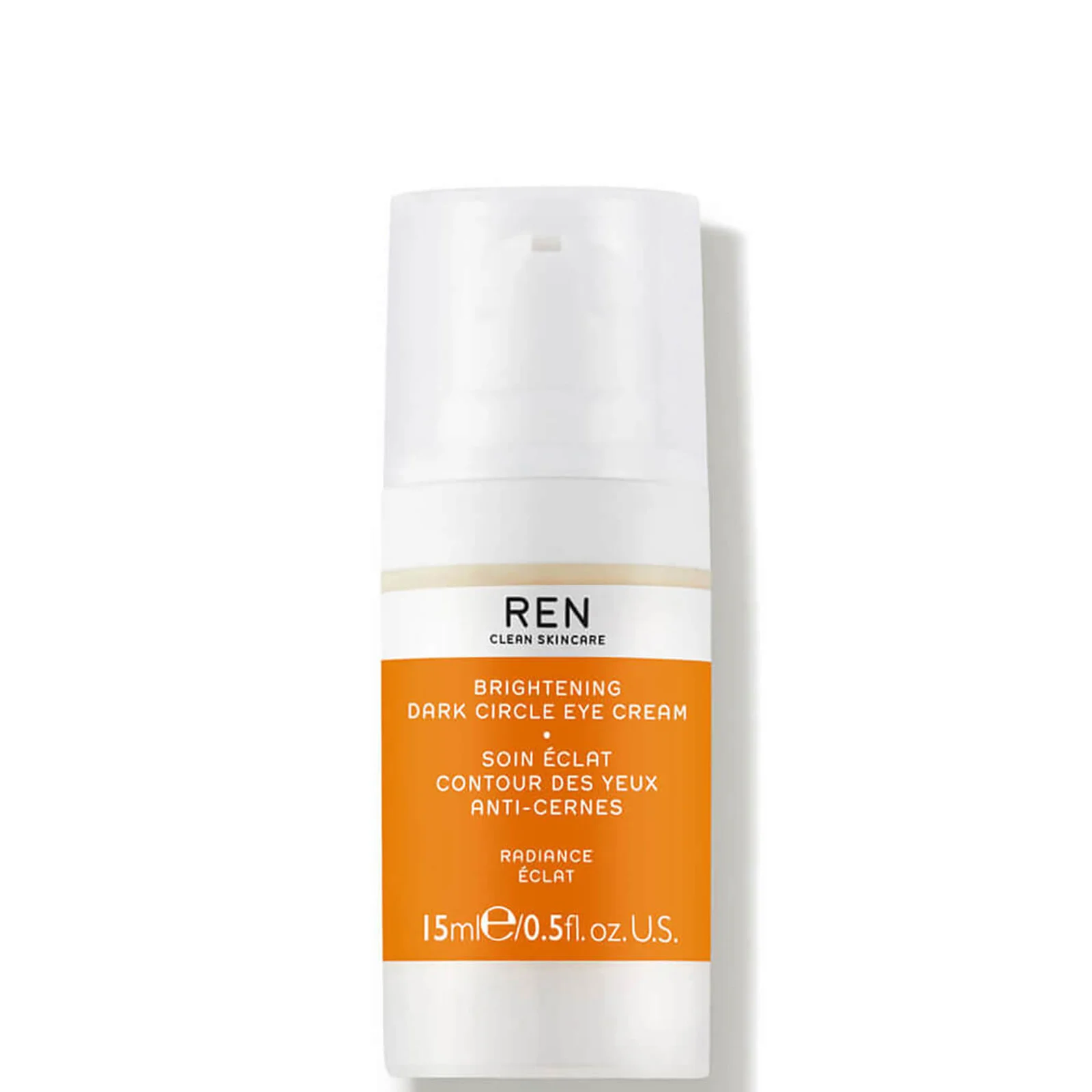 REN Clean Skincare Radiance Brightening Dark Circle Eye Cream 15ml Image 1