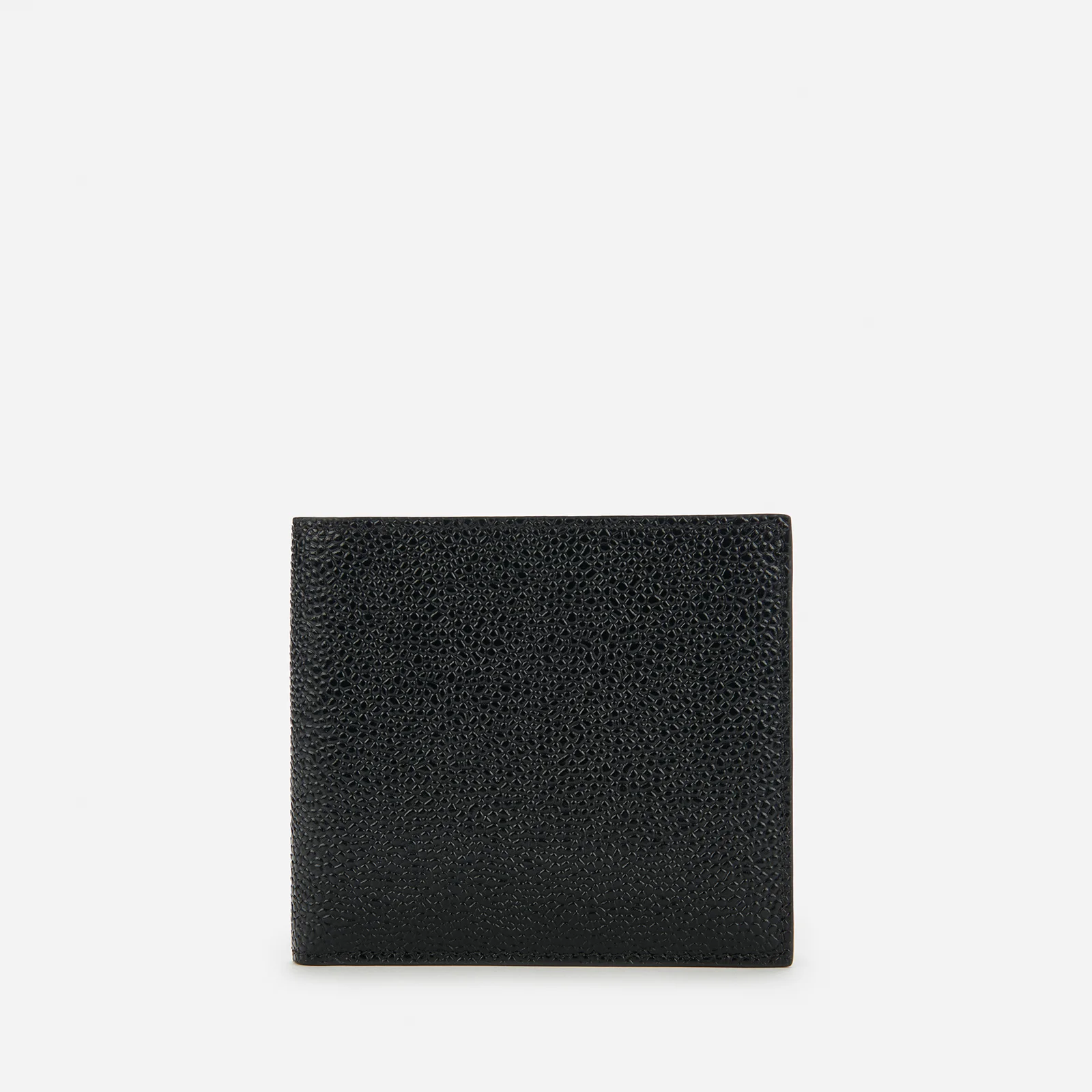 Thom Browne Men's Billfold Wallet In Pebble Grain - Black Image 1