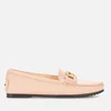 Tod's Women's City Gommino Leather Mocassins - Pink - Image 1