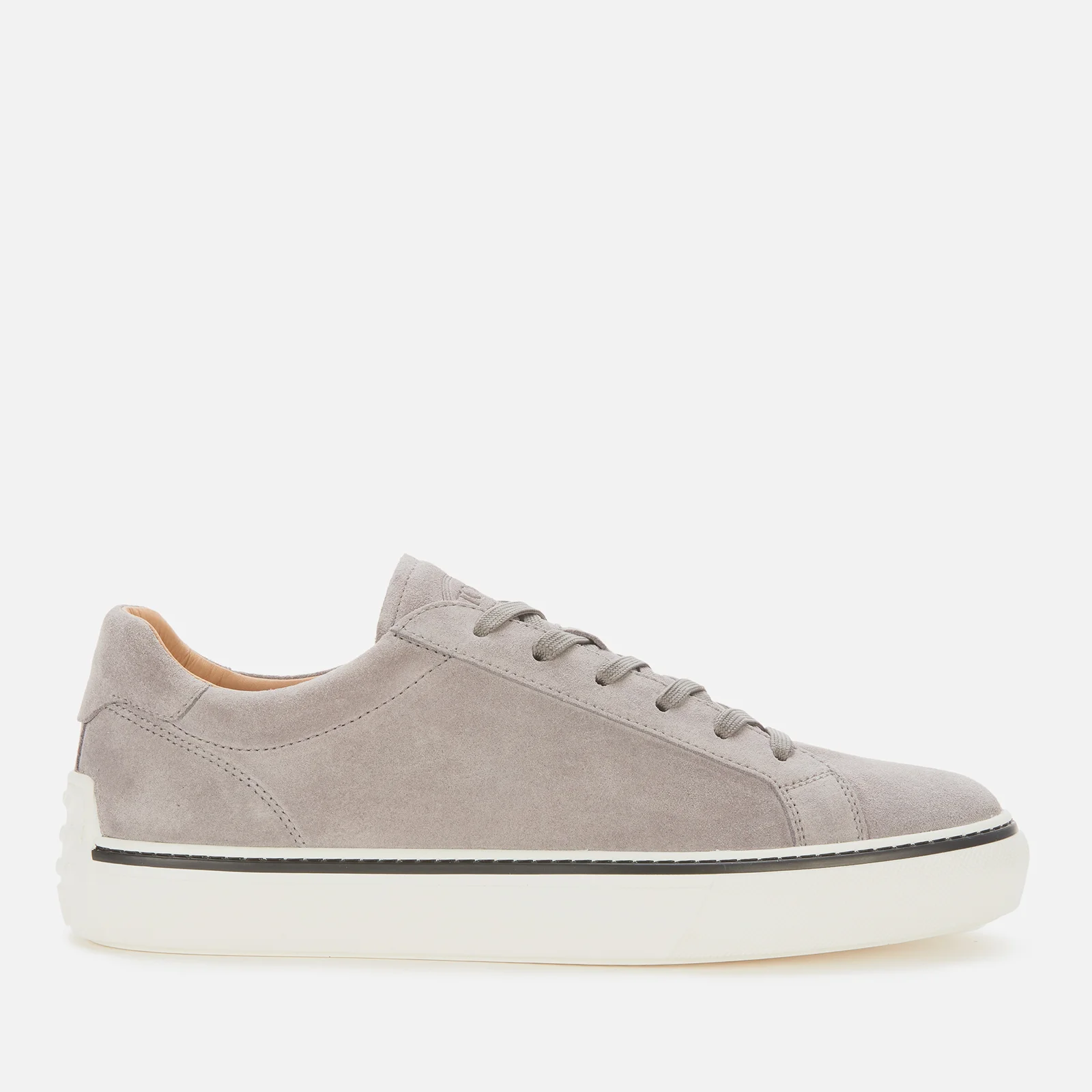 Tod's Men's Suede Low Top Trainers - Grey Image 1