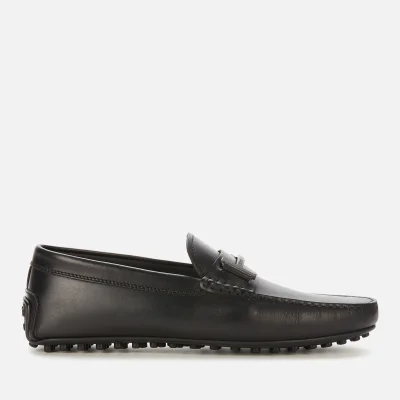 Tod's Men's City Gommino Leather Driving Shoes - Black