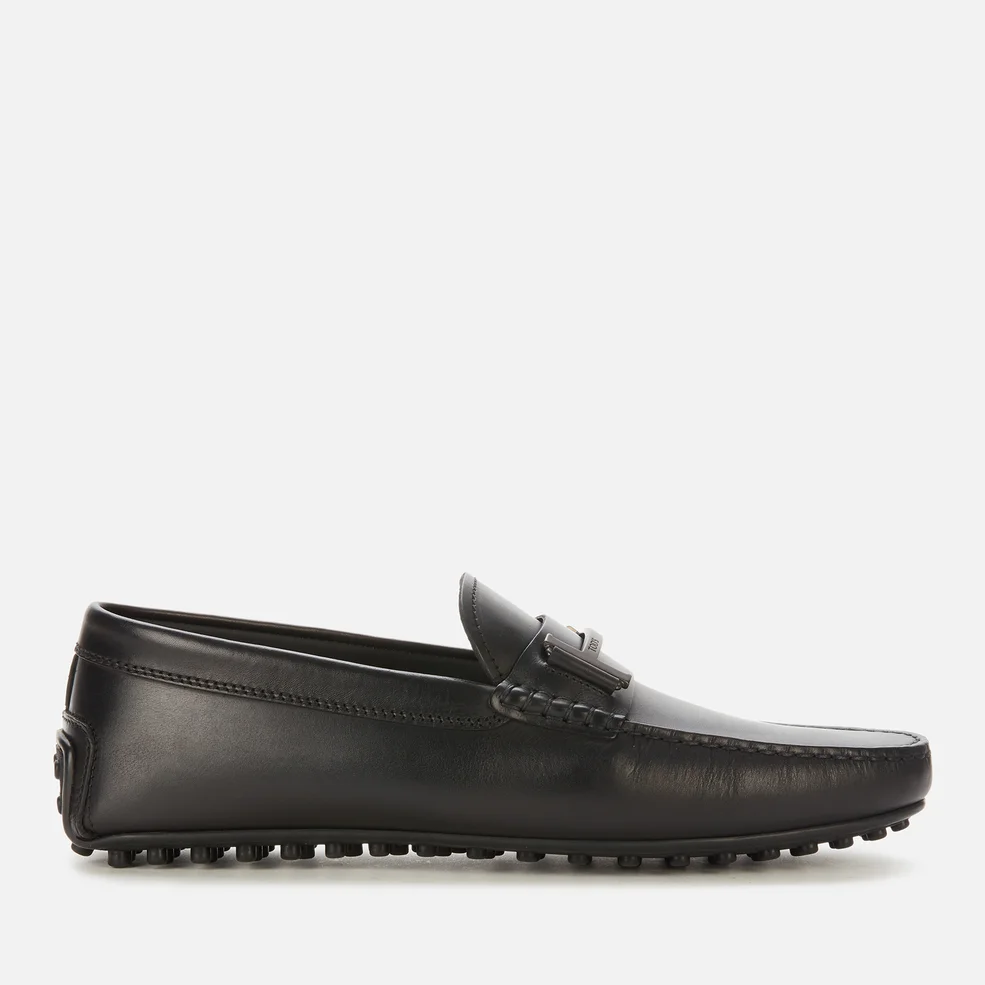 Tod's Men's City Gommino Leather Driving Shoes - Black Image 1
