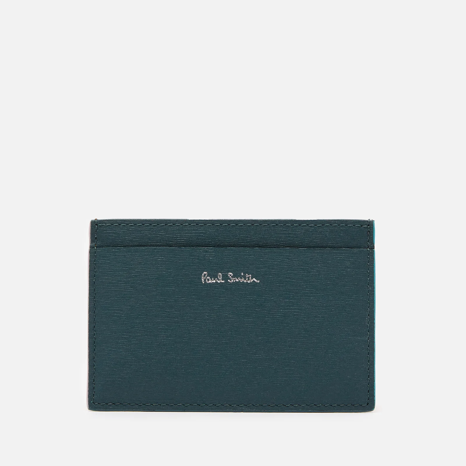 PS Paul Smith Men's Leather Credit Card Holder - Blue Image 1