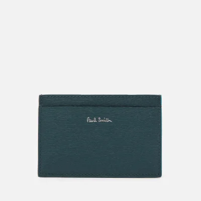 PS Paul Smith Men's Leather Credit Card Holder - Blue