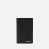 PS Paul Smith Men's Leather Mini Print Credit Card Wallet - Black - Image 1