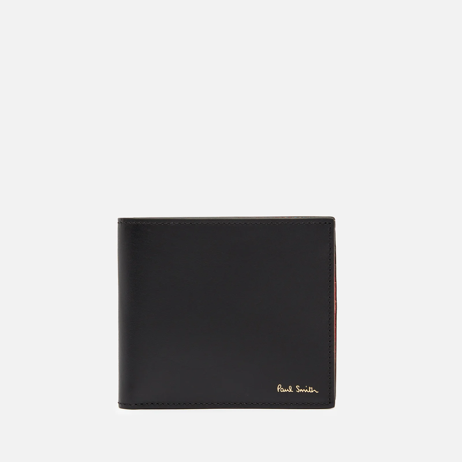PS Paul Smith Men's Signature Stripe Bifold Wallet - Black Image 1
