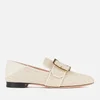Bally Women's Janelle-Intr Leather Loafers - Bone - Image 1