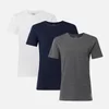 Polo Ralph Lauren Men's 3-Pack T-Shirts - Navy/Charcoal Heather/White - Image 1