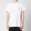 Maison Kitsuné Men's Fox Head Patch Classic T-Shirt - White - Image 1