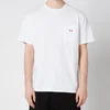 Maison Kitsuné Tricolor Fox Patch Classic Pocket T-Shirt - White - Image 1