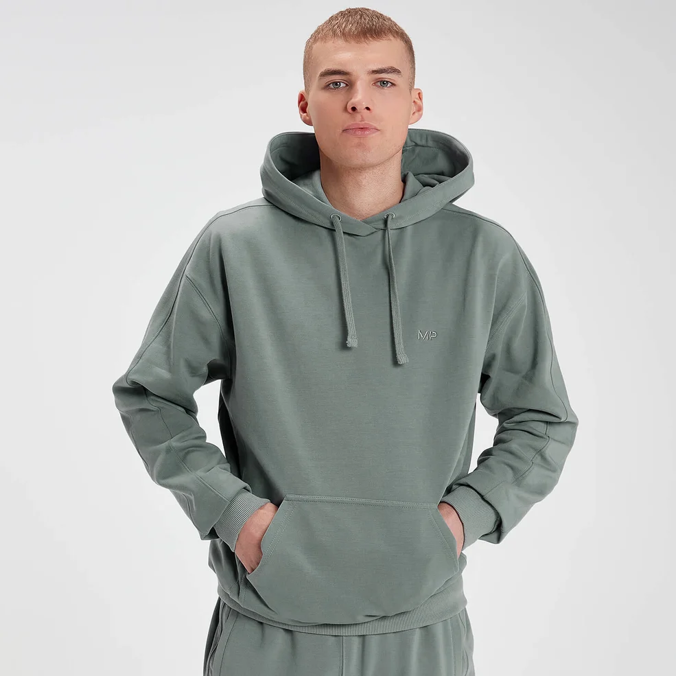 MP Men's Rest Day Oversized Hoodie - Cactus Image 1
