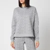 Ganni Women's Jacquard Isoli Sweatshirt - Grey - Image 1