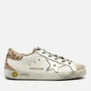 Golden Goose Kids' Super Star Leather Trainers - White/Ice/Silver/Gold - Image 1