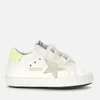Golden Goose Babies' School Nappa Trainers - White/Ice/Yellow Fluo/Multicolor - Image 1