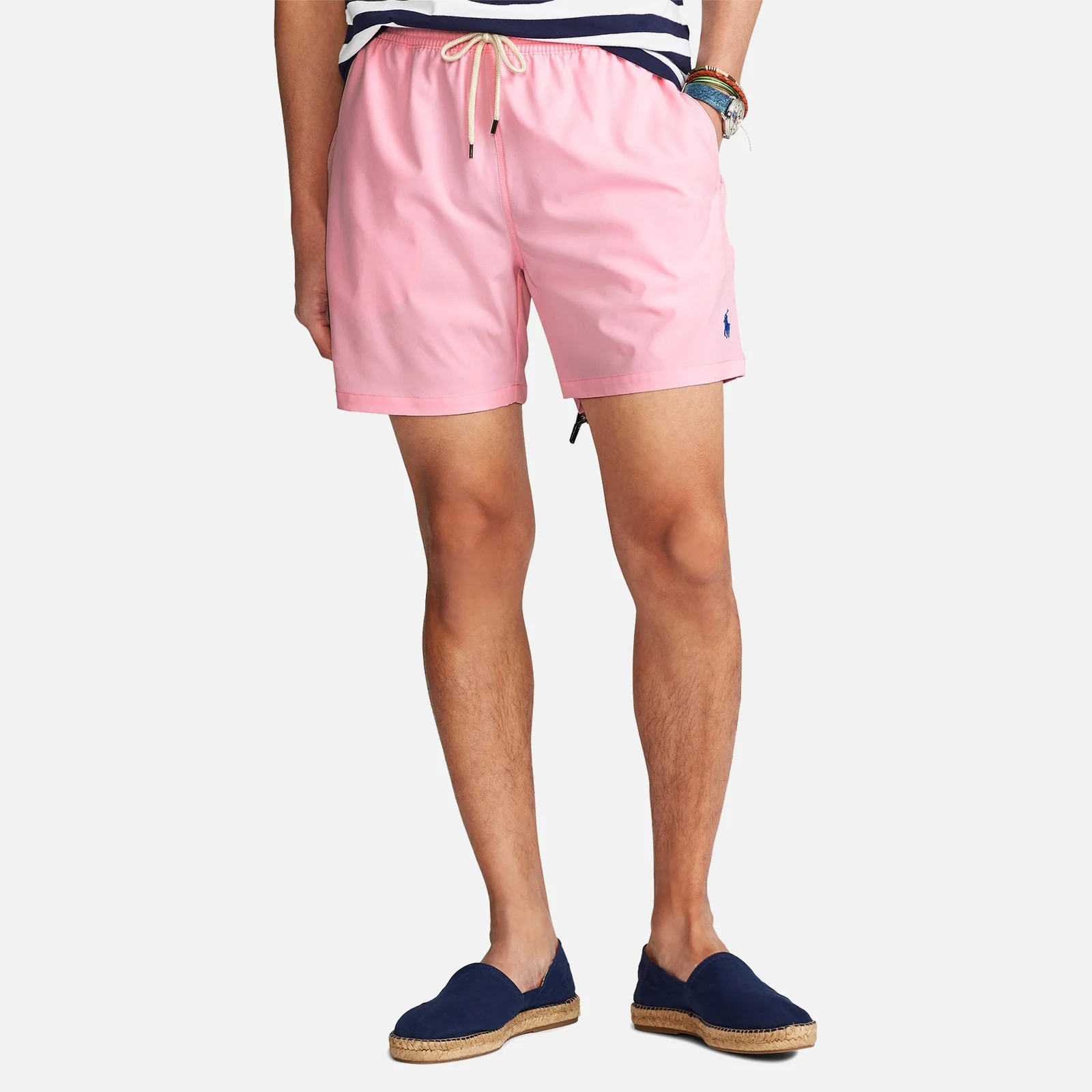 Polo Ralph Lauren Men's Traveler Swim Shorts - Carmel Pink Image 1