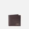 Polo Ralph Lauren Men's Smooth Leather Bifold Coin Wallet - Brown - Image 1