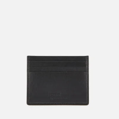 Polo Ralph Lauren Men's Smooth Leather Multi Cardholder - Black