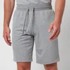 Emporio Armani Men's All Over Logo Terry Bermuda Shorts - Grey Melange - Image 1