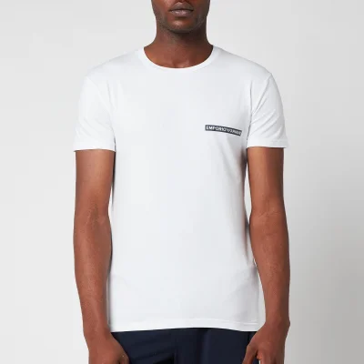 Emporio Armani Men's The New Icon Crew Neck T-Shirt - White