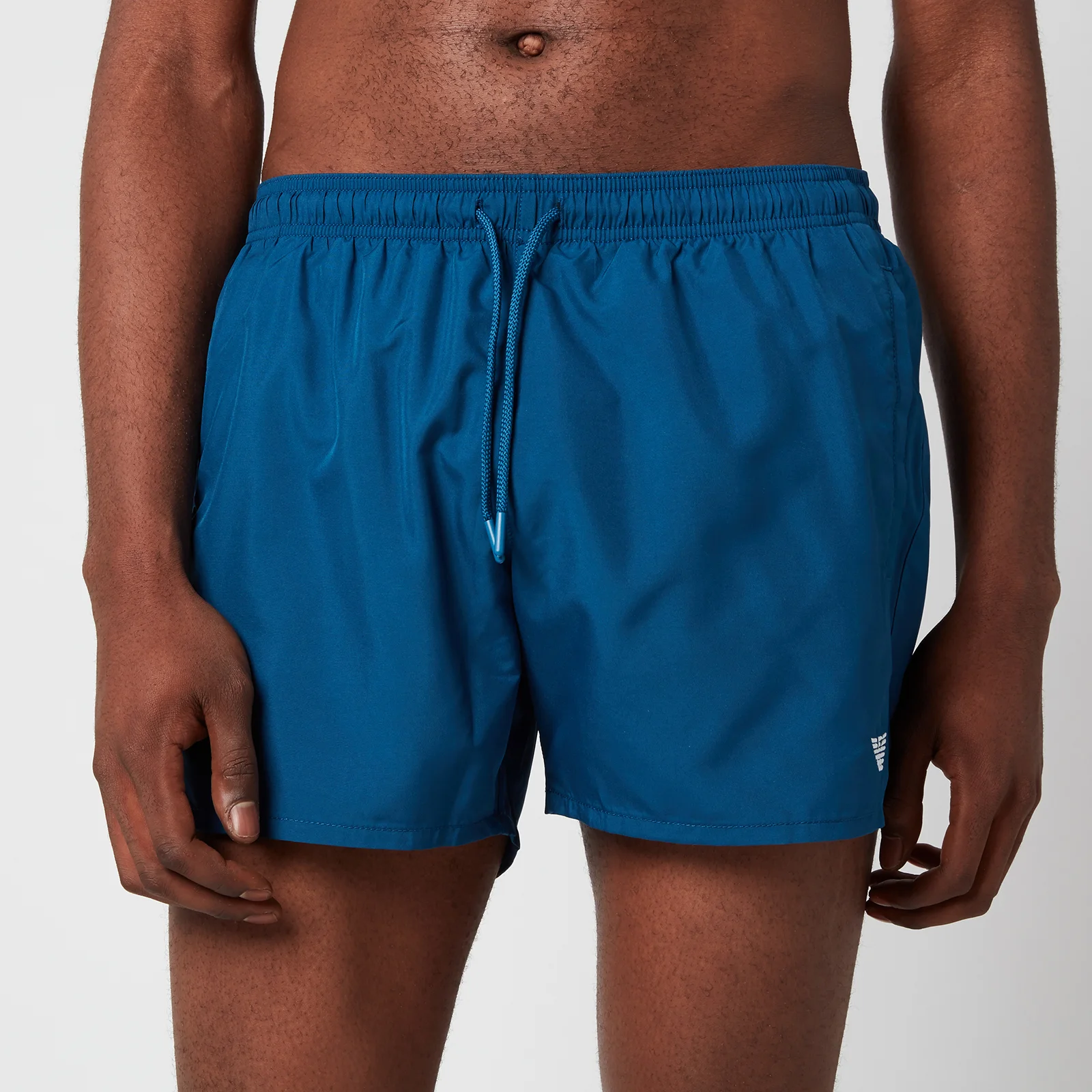 Emporio Armani Men's Essential Swim Shorts - Blue Image 1