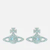 Vivienne Westwood Women's Grace Bas Relief Stud Earrings - Silver-Tone Aqua Bohemica - Image 1
