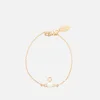 Vivienne Westwood Women's Isabelitta Bas Relief Bracelet - Gold White - Image 1