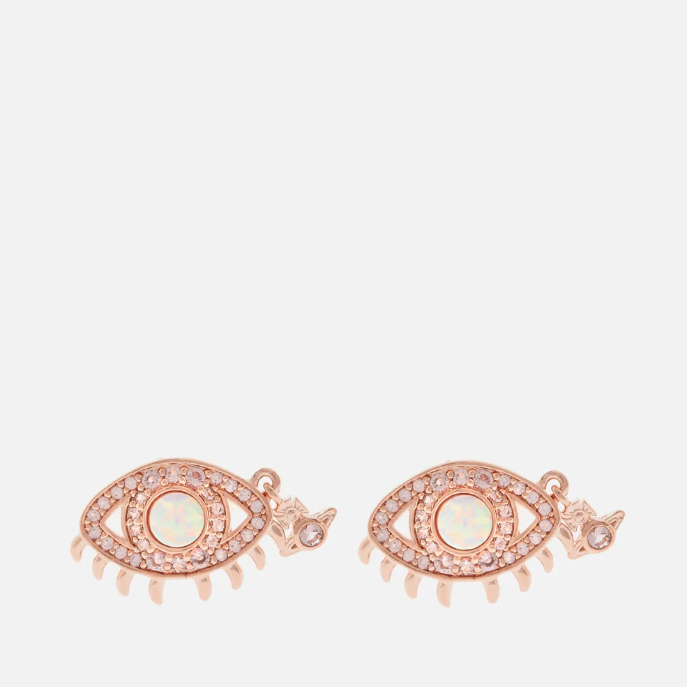 Vivienne Westwood Women's Rahmona Earrings - Pink Gold Light Pink Image 1