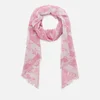 Vivienne Westwood Women's All Over Logo Scarf - Pink - Image 1