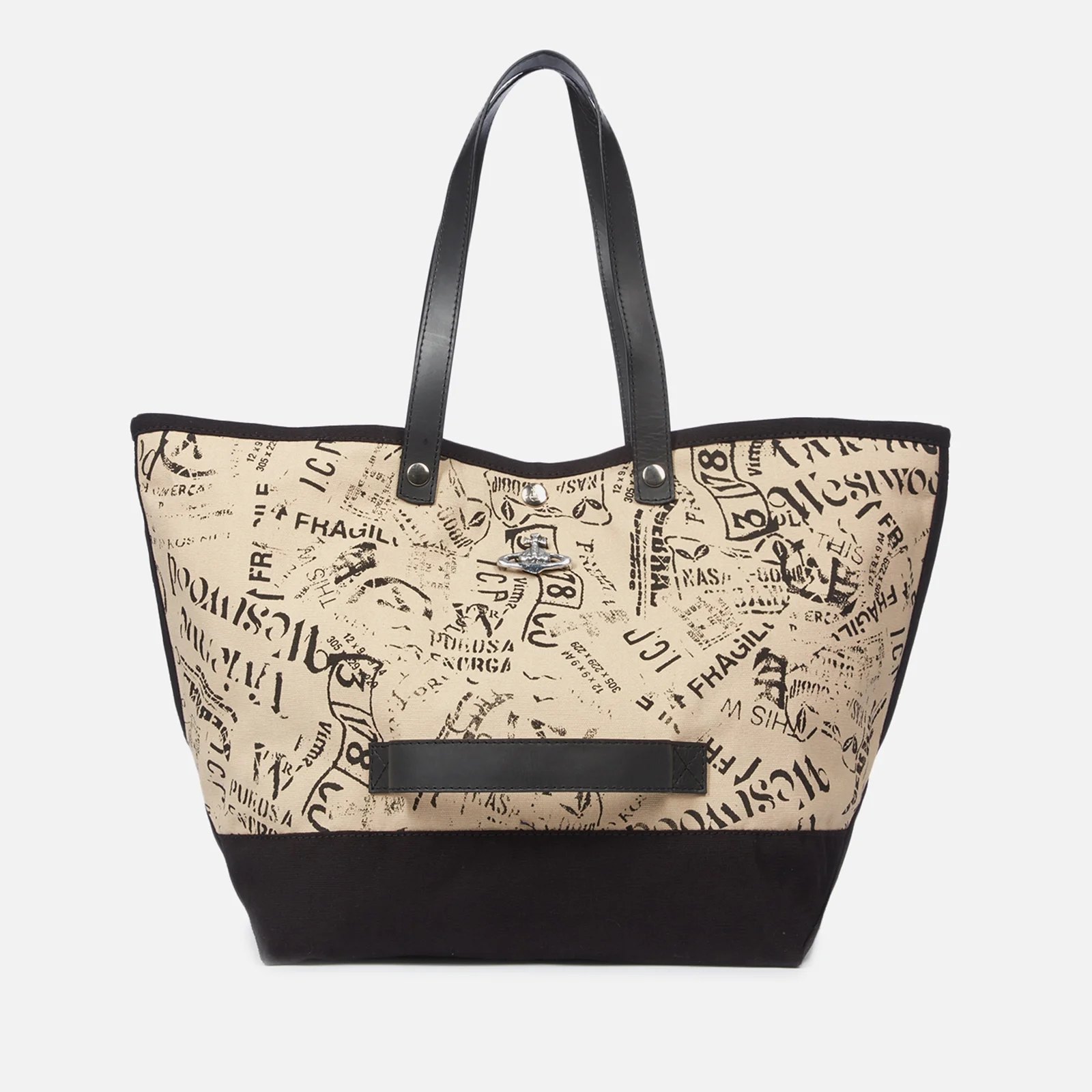 Vivienne Westwood Women's Utility Shopper Bag - Beige Image 1