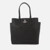 Vivienne Westwood Women's Johanna Large Shopper Bag - Black - Image 1