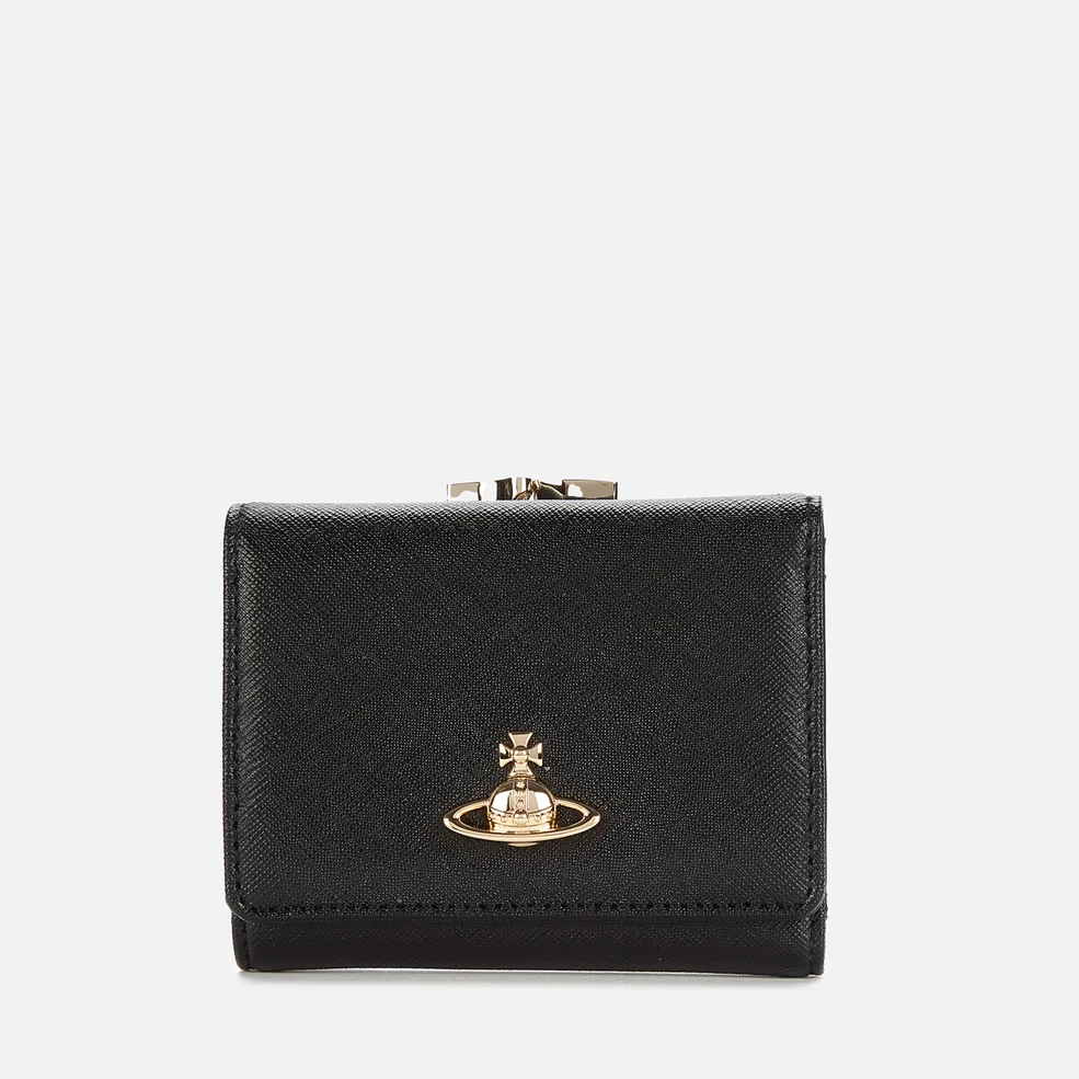 Vivienne Westwood Women's Victoria Small Frame Wallet - Black Image 1