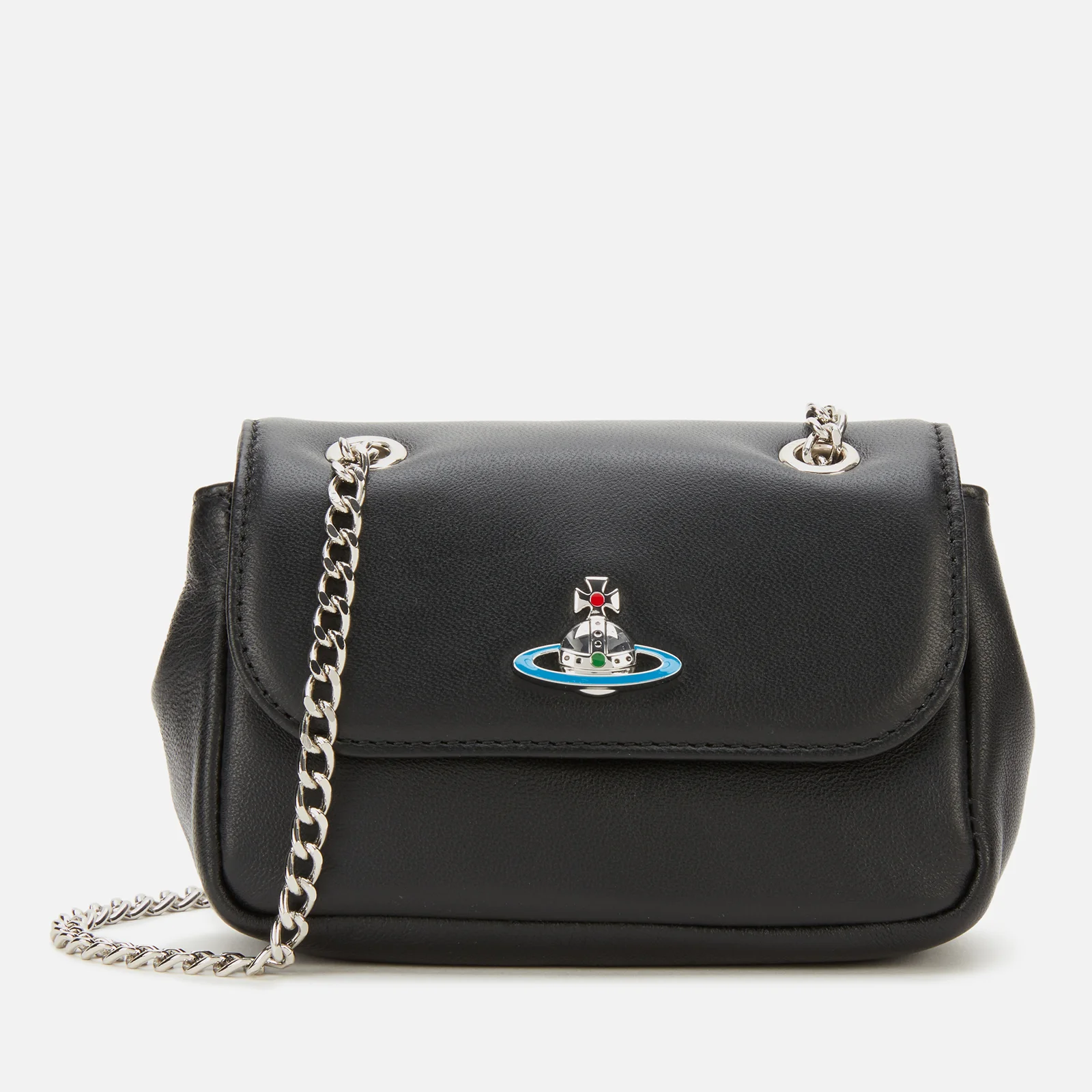 Vivienne Westwood Women's Emma Small Purse with Chain - Black Image 1