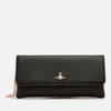 Vivienne Westwood Women's Victoria Clutch Bag with Flap - Black - Image 1