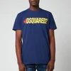 Dsquared2 Men's Canada T-Shirt - Navy Blue - Image 1