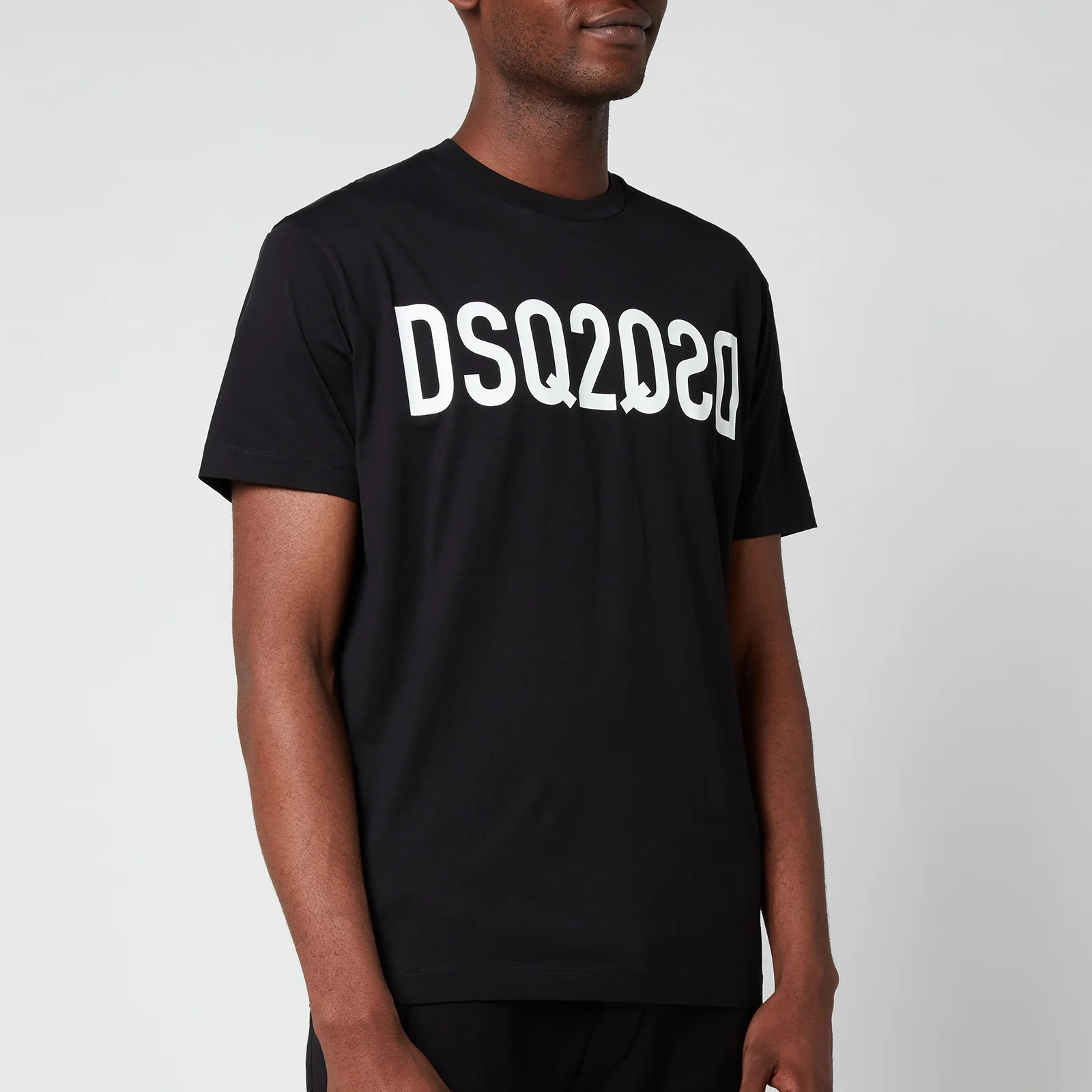 Dsquared2 Men's Maple T-Shirt - Black Image 1