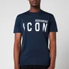 Dsquared2 Men's Icon T-Shirt - Navy - Image 1