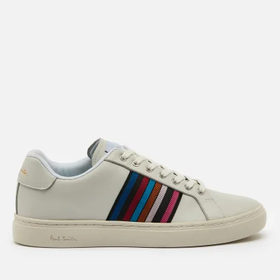 Paul Smith Women's Lapin Leather Cupsole Trainers - Off White/Multi Webbing