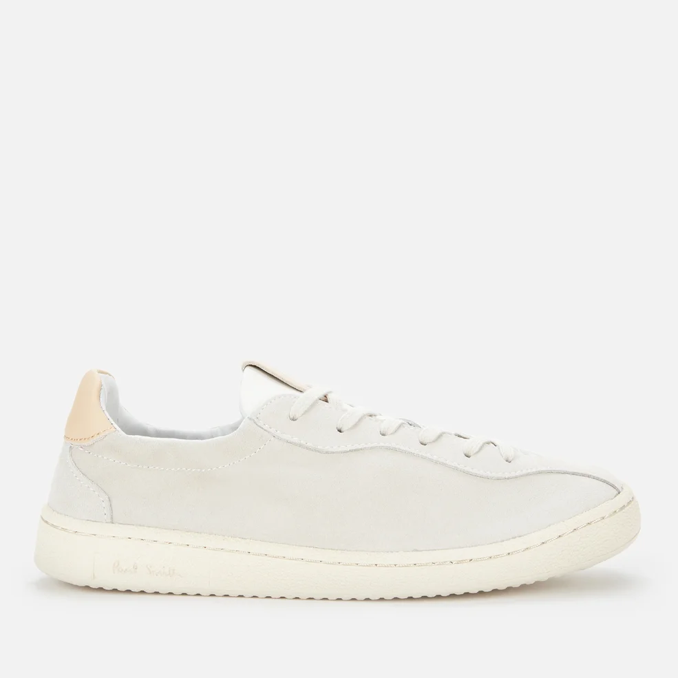 Paul Smith Women's Wilson Suede Low Top Trainers - Off White Image 1