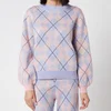 Olivia Rubin Women's Nettie Knitted Check Jumper - Check Mix - Image 1