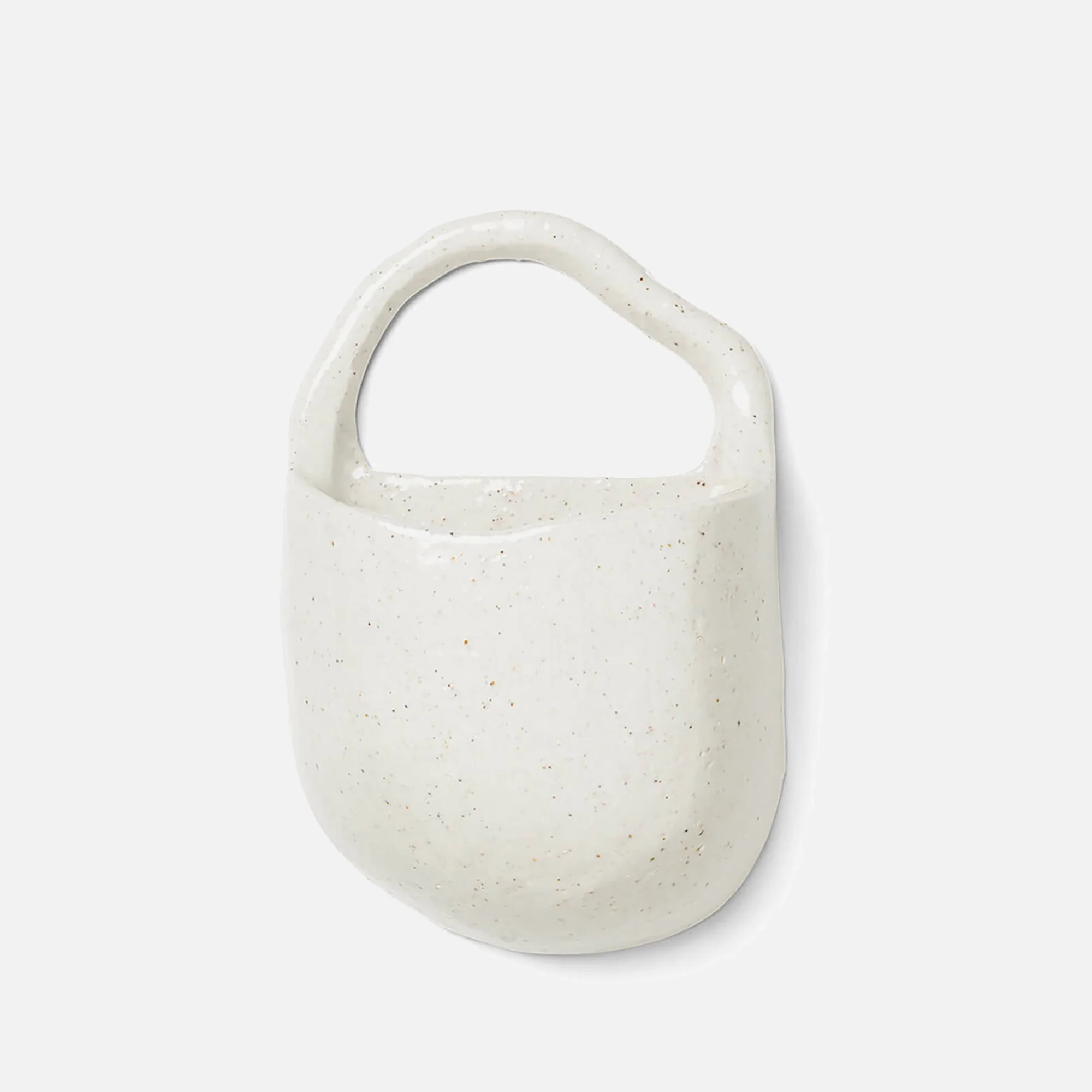 Ferm Living Speckle Wall Pocket - Off-White Image 1