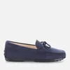 Tods Kids' Suede Loafers - Navy - Image 1