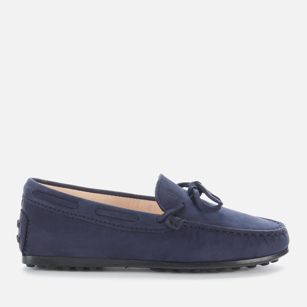 Tods Kids' Suede Loafers - Navy Image 1
