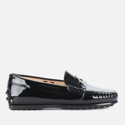 Tods Kids' Leather Loafers - Black
