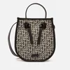 KENZO Women's Monogram Jacquard Bucket Bag - Misty Grey - Image 1