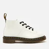 Dr. Martens Women's Church Smooth Leather Monkey Boots - White - Image 1