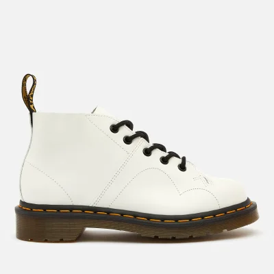 Dr. Martens Women's Church Smooth Leather Monkey Boots - White
